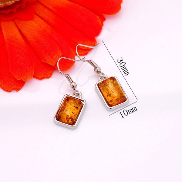Square Charms Necklace Set