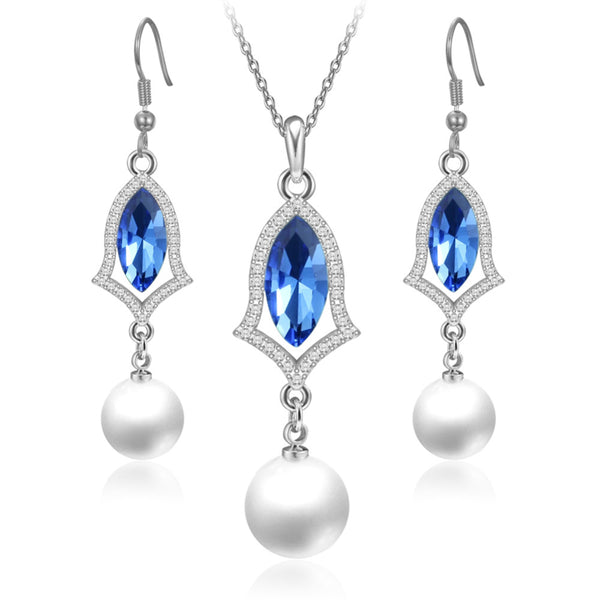 Lady Rose Gold Earrings Set