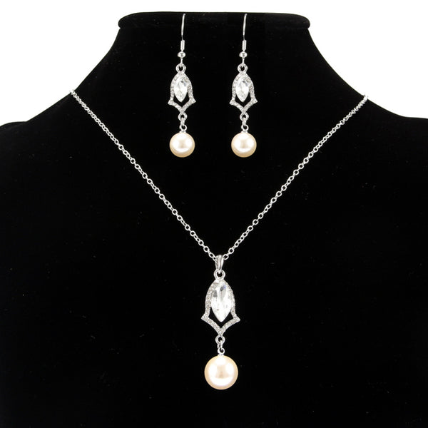 Lady Rose Gold Earrings Set