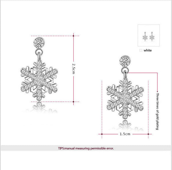 Fashion Snowflake Jewelry Set