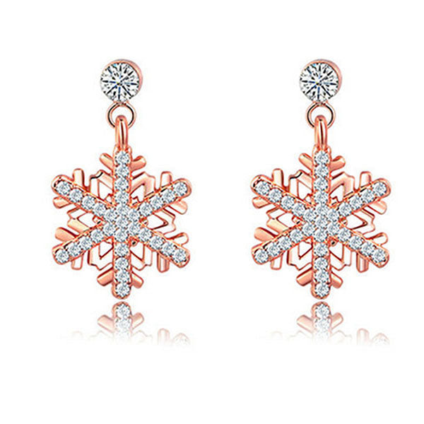 Fashion Snowflake Jewelry Set