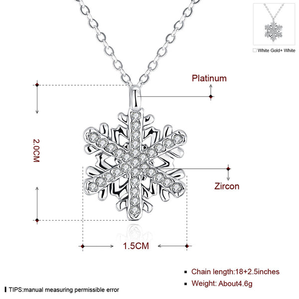 Fashion Snowflake Jewelry Set