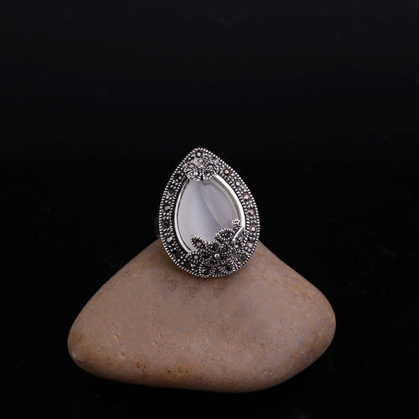 Big Water Drop Pendant Necklace Set