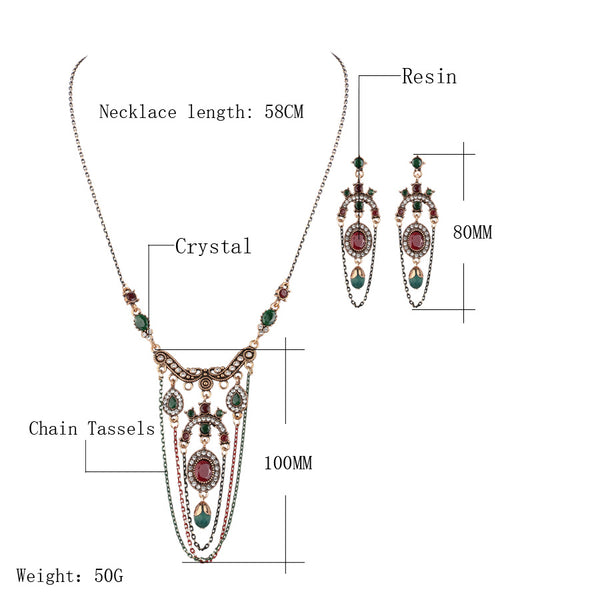 Luxury Turkey Tassel Set