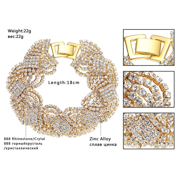 Lovely Top Crystal Tassel Sets