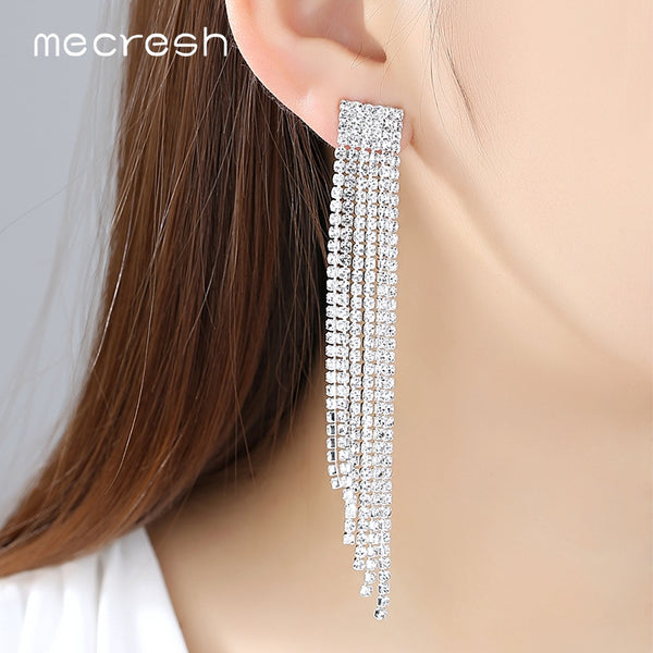 Lovely Top Crystal Tassel Sets