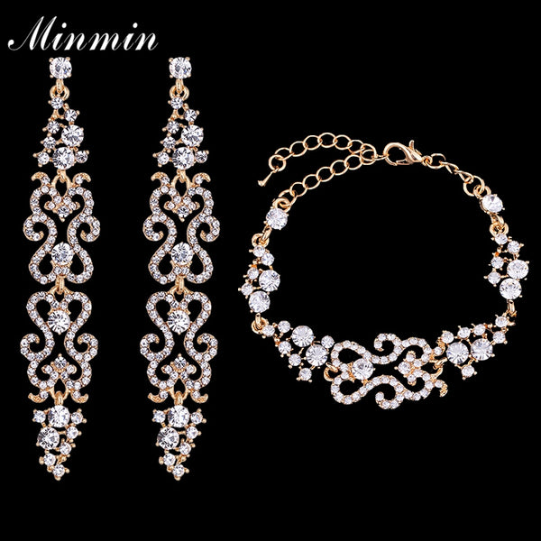 Luxury Crystal Jewelry Sets