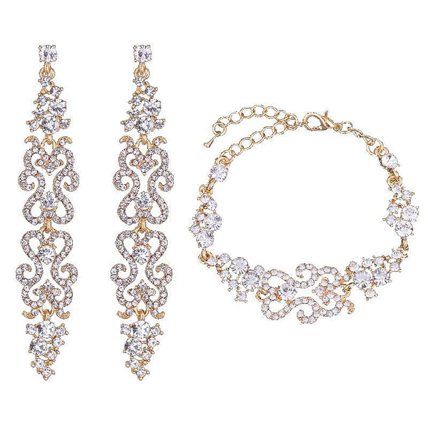 Luxury Crystal Jewelry Sets
