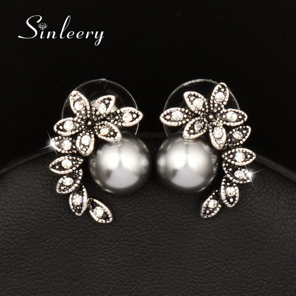 Simulated Gray Pearl Jewelry Sets