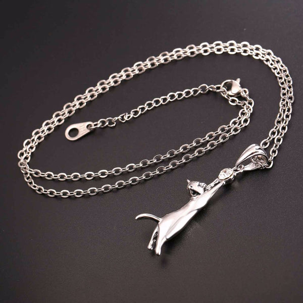 Gold/Silver Cat Charm Set