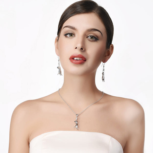 Gold/Silver Cat Charm Set