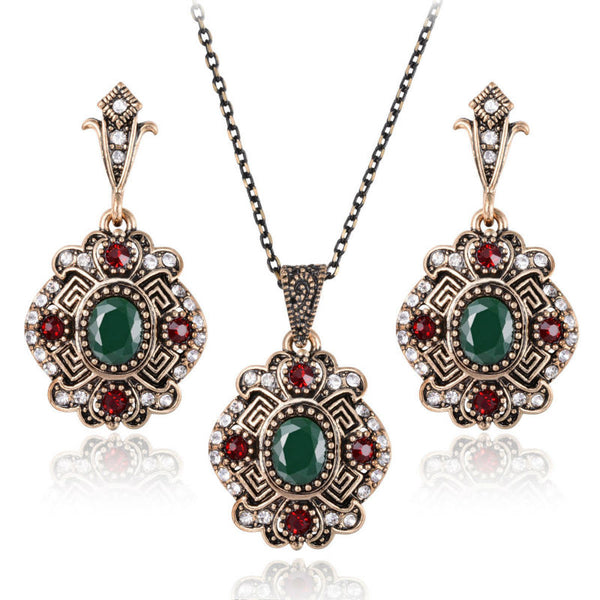 Vintage Turkish Bridal Jewelry Sets