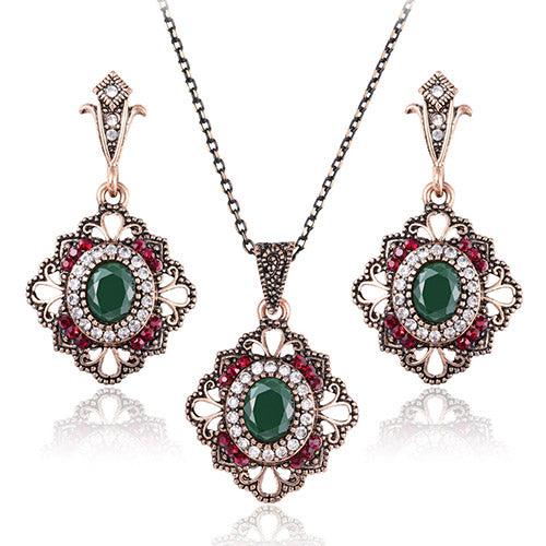 Vintage Turkish Bridal Jewelry Sets