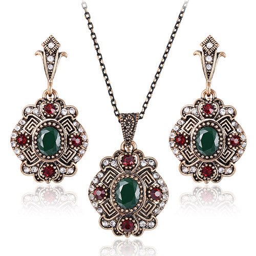 Vintage Turkish Bridal Jewelry Sets
