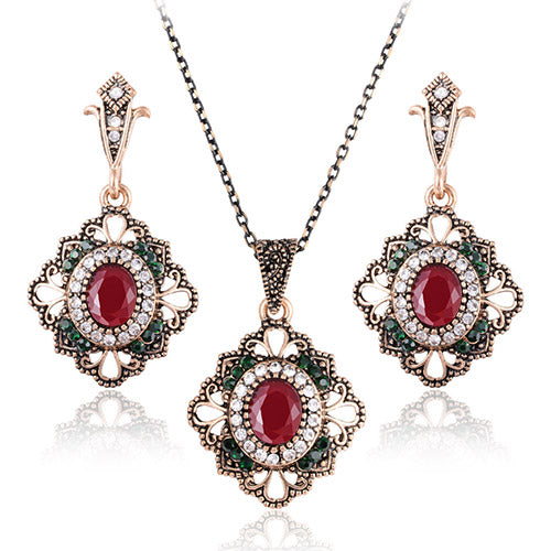 Vintage Turkish Bridal Jewelry Sets