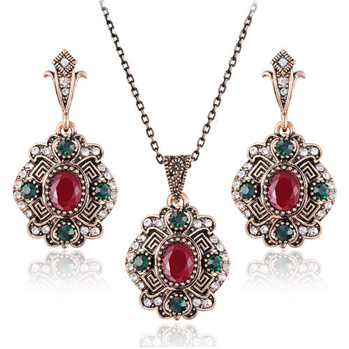 Vintage Turkish Bridal Jewelry Sets